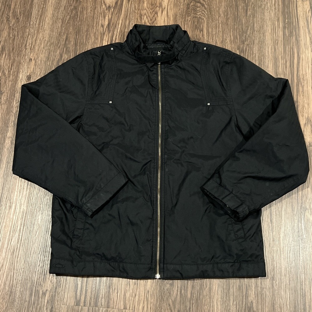 Oakley 00-75 Men's Insulated Jacket Coat Size L Color Black